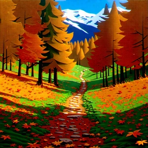Lifestyle Unreal Engine: Autumn hike during winter