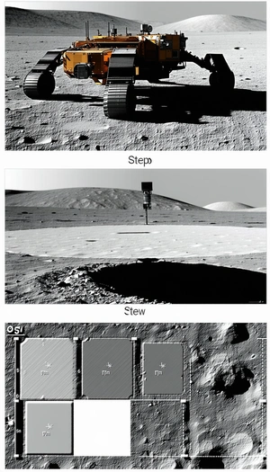 collage four different pictures