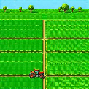 Agricultural Technology In (design:1.41) Studio With Tractor Driving