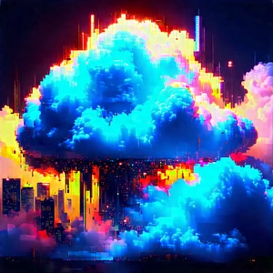 (cloud:1.28) Computing Visualization With Colorful Vibrant