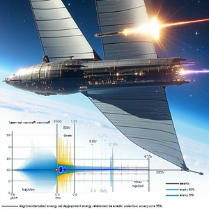 A Futuristic Spacecraft With A Large Wing, Flying Through The Sky