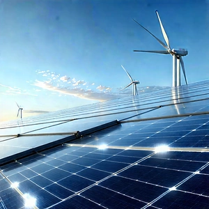Innovative Renewable Energy Design With Large Solar