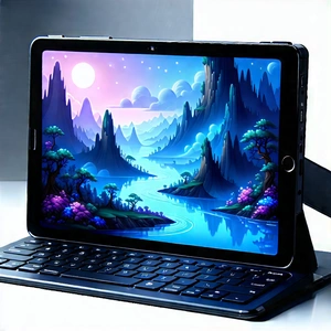 Tablet with streaming content