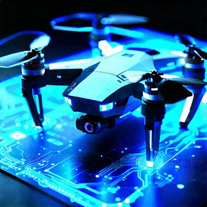 Drone with user interface
