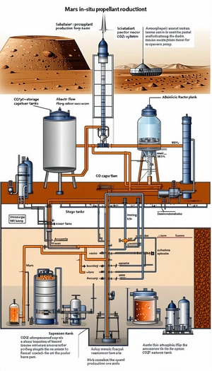 The Image Is A Diagram Of A Chemical Plant, Showing The Various Stages Of The Process