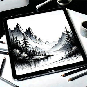 Tablet with streaming content
