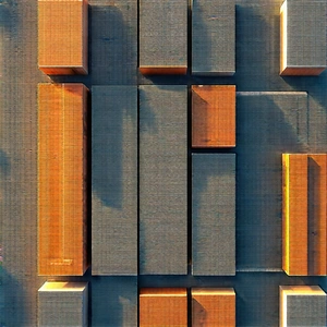 Urban Commercial Photography: Aerial view of city blocks