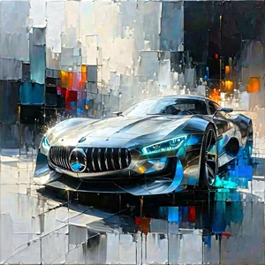 Automotive Technology In Research Center With Silver Sports