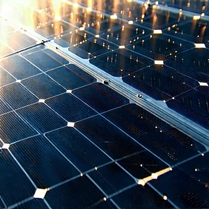 Solar Panel With Data Streams With Solar Panel