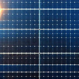 Solar Panel With Laser Scanning With Large Solar