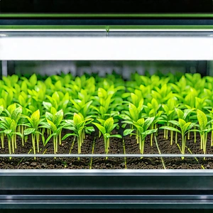 Agricultural Technology In Manufacturing Facility With Large Number