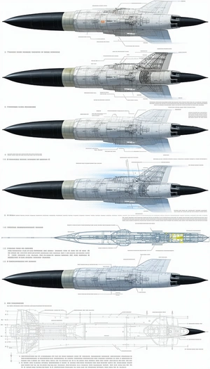A Series Of Diagrams And Drawings Show The Different Stages Of A Jet Engine