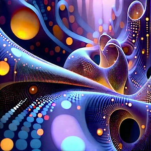 Close-up Of Sensor Array With Vibrant Colorful