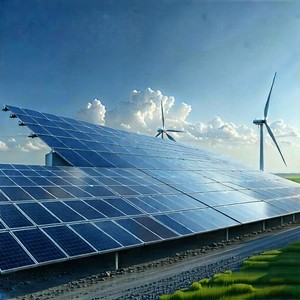 Innovative Renewable Energy Design With Large Solar