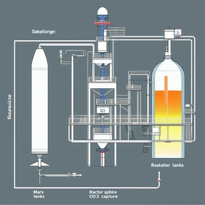 The Image Is A Diagram Of A Rocket Engine, Showing The Various Components And Their Functions