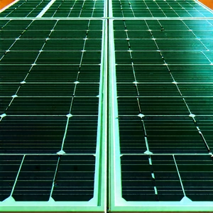 Solar Panel With (digital:1.49) Particles With Large Solar