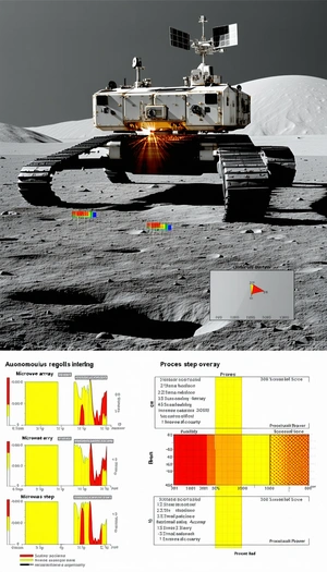 A Robotic Vehicle, Possibly A Rover, On A Rocky Surface