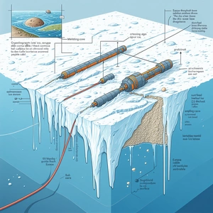 The Image Is A Diagram Of A Submarine, Showing The Various Parts And Functions Of The Vessel
