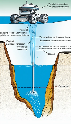A Cross-section Of A Water Well, With A Pipe Extending Downward Into The Water