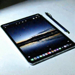 Tech Stock Photography: Tablet With Streaming Content With Tablet Computer