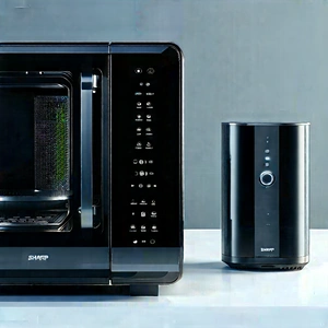 Innovative Smart Appliance (design:1.12) With Microwave Oven