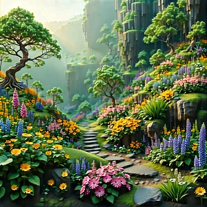 Abstract Nature Photography: Conceptual Representation Of Diversity With Image, There