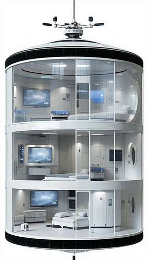 A Large, Modern, And Clean Hotel Room Is Shown In The Image