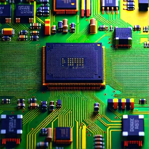Close-up of memory module
