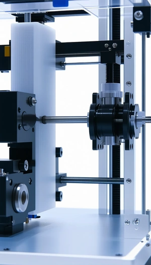 A Machine Is Shown With A Black Gear Inside Of It