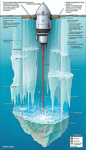 The Image Is A Diagram Of A Submarine, Showing The Various Parts And Functions Of The Vessel
