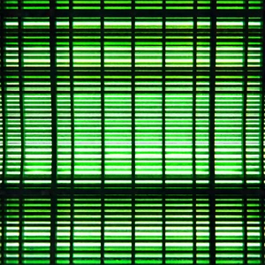 Abstract Nature Photography: Grid system with luminous edges