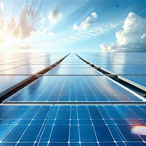Tech Commercial Photography: Innovative Renewable Energy (design:1.14) With Long Solar