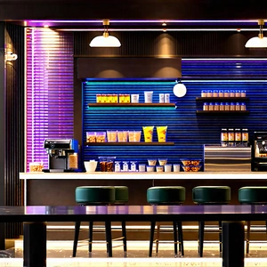 Urban Product Photography: Urban Cafe Culture Scene With Large, Well-lit