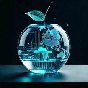 Tech Octane Render: Big Data Visualization With Blue Glass