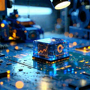 Financial technology in manufacturing facility