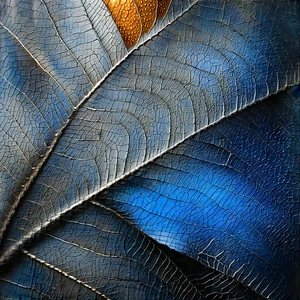 Abstract Hdr Photography: Macro view of textural detail