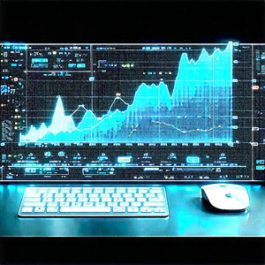 Tech Unreal Engine: Financial technology in tech office