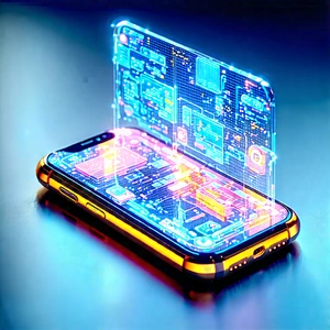 Smartphone With Holographic Display With Cell Phone