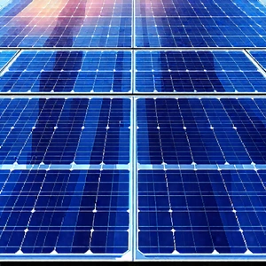 Solar Panel With Laser Scanning With Large Solar
