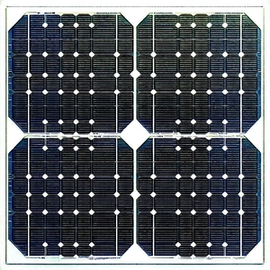 Solar Panel With (digital:1.19) Particles With Solar Panel