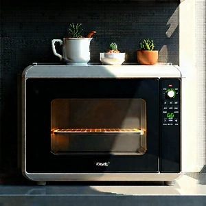 Innovative Smart Appliance (design:1.28) With Microwave Oven