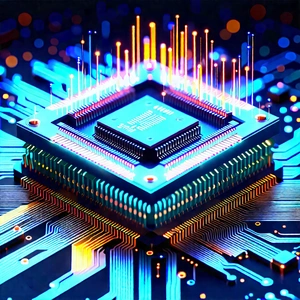 Microchip with data streams