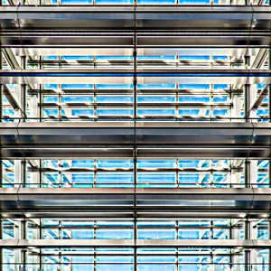 Abstract Architectural Photography: Macro view of crystalline structure