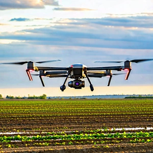 Tech Drone Photography: Aerospace Technology In Field Deployment With Large Drone
