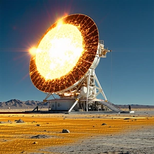 large, round, yellow structure