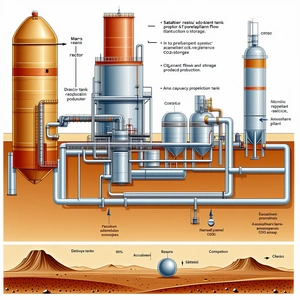 diagram large industrial plant