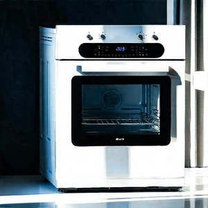 Innovative Smart Appliance Design With White Oven
