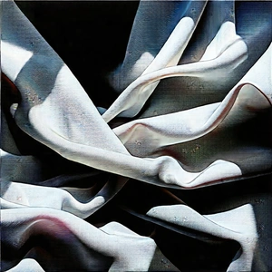 Abstract Ink Drawing: Fabric composition with (reflection:1.4)