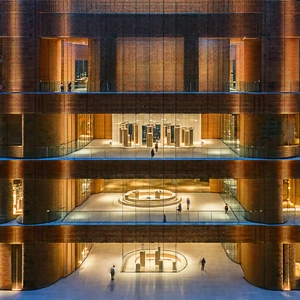Urban Architectural Photography: Aerial view of cultural district