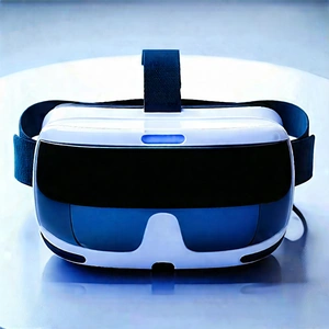 Vr Headset With User Interface With Close-up Pair
